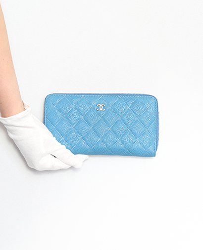 Chanel Zip Wallet, front view